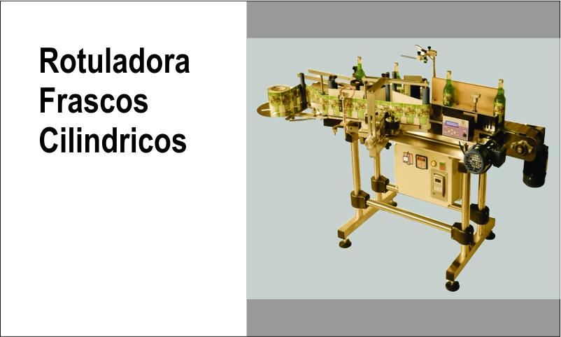 ROTULADORA - FRASCOS CILÍNDRICOS