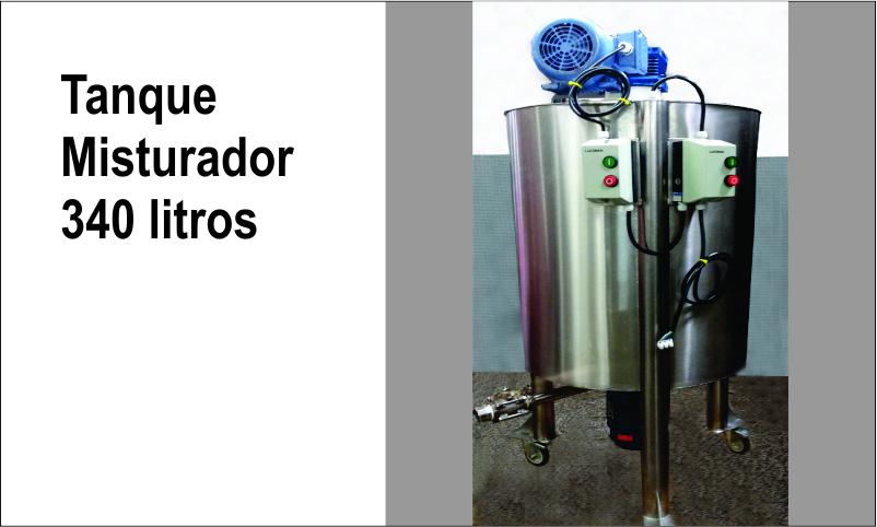 TANQUE MISTURADOR - 340 litros com Mixer