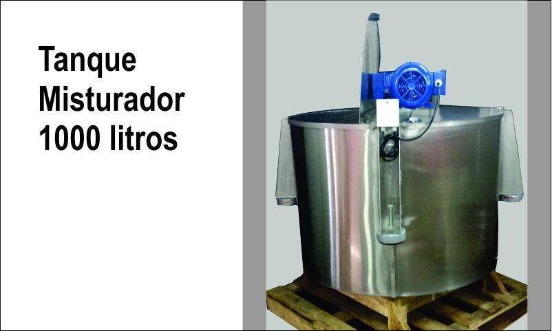 TANQUE MISTURADOR - 1000 litros